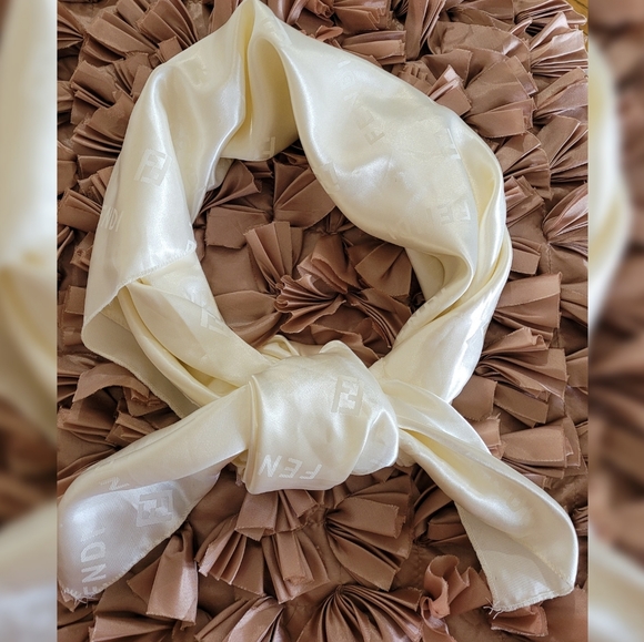 Fendi Silk Scarf - Picture 3 of 3